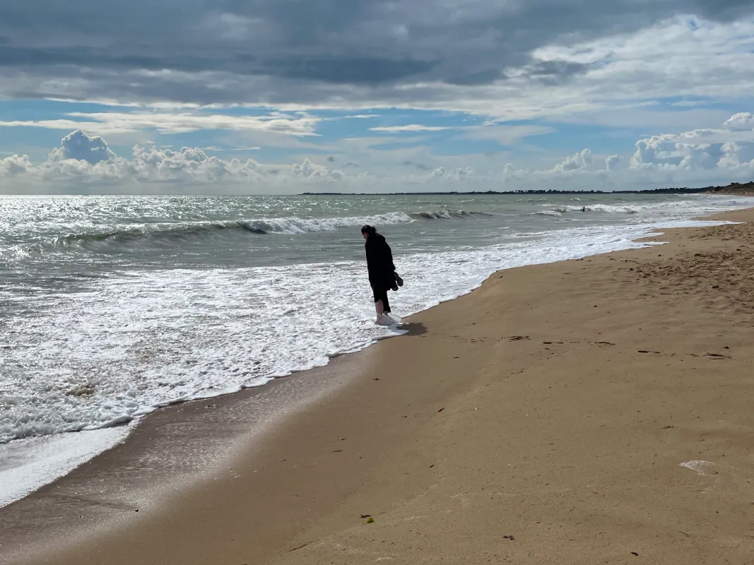 Cece at la rochelle beach - May 12, 2025