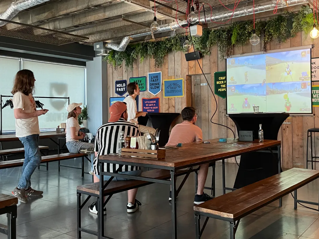 Mariokart at phpxbrussels - Jun 19, 2025