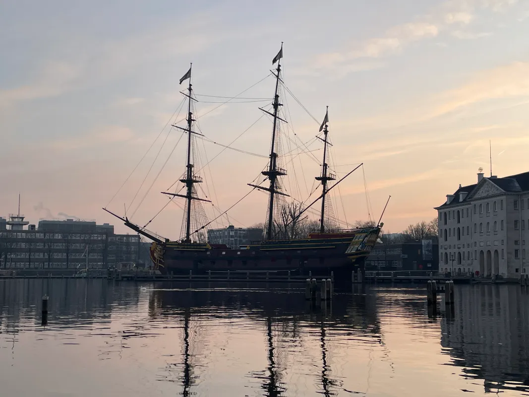 Ship in amsterdam - Feb 3, 2025